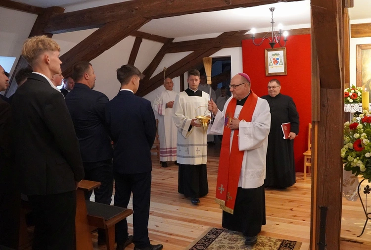 Kaplica św. ojca Pio w Garnierówce w Głębowicach