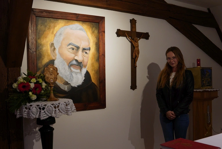 Kaplica św. ojca Pio w Garnierówce w Głębowicach