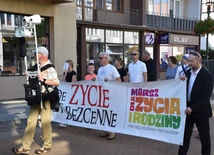 Ciechanów. Marsz modlitwą za miasto