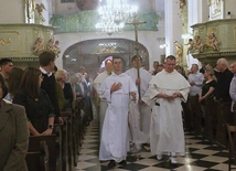 W bazylice modliło się wielu mieszkańców Lublina.