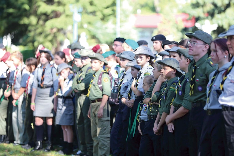   Uczestnicy przyjechali z różnych miejscowości diecezji.