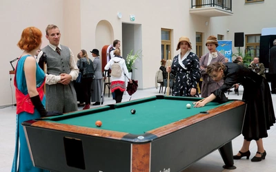 Uczestnicy mogli poczuć klimat przedwojennego Radomia.