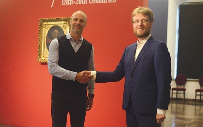 Dominik Béreš (z lewej) i Mikołaj Getka-Kenig podkreślali, że współpraca otwiera nowe perspektywy.