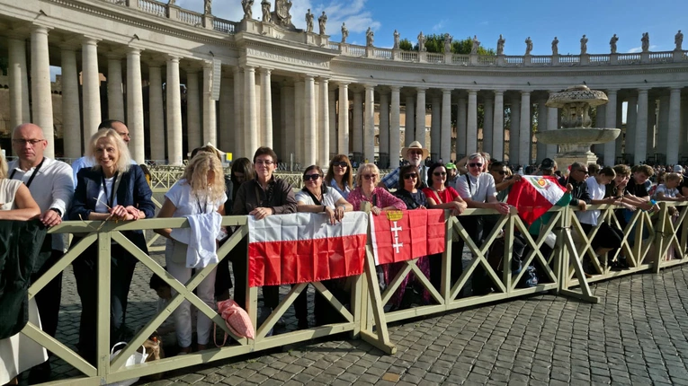 Rozpoczęcie papieskiej audiencji