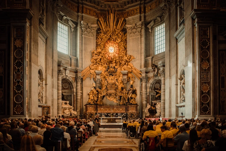 Eucharystia w bazylice św. Piotra