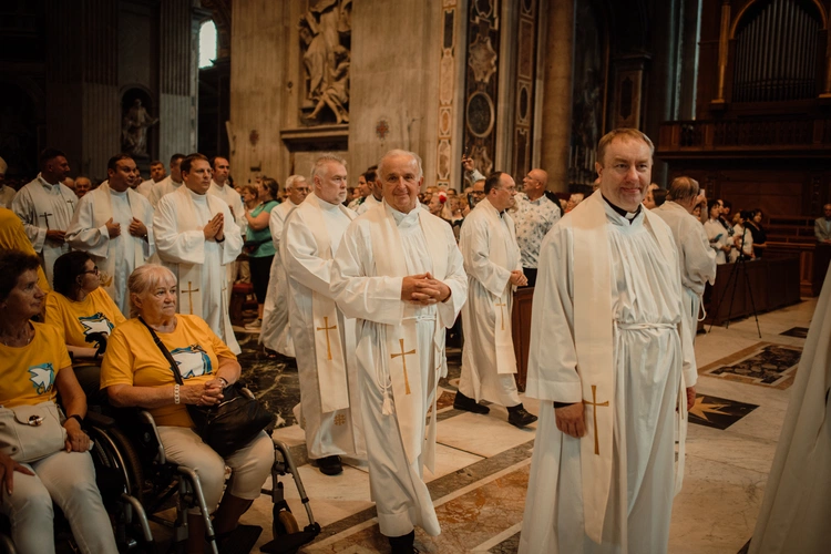 Eucharystia w bazylice św. Piotra