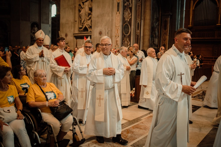 Eucharystia w bazylice św. Piotra