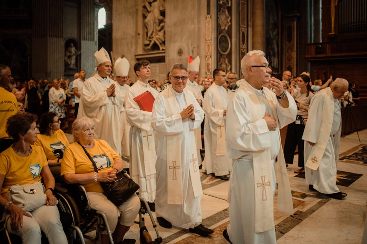 Eucharystia w bazylice św. Piotra