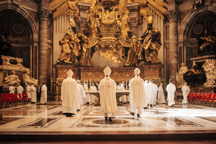 Eucharystia w bazylice św. Piotra