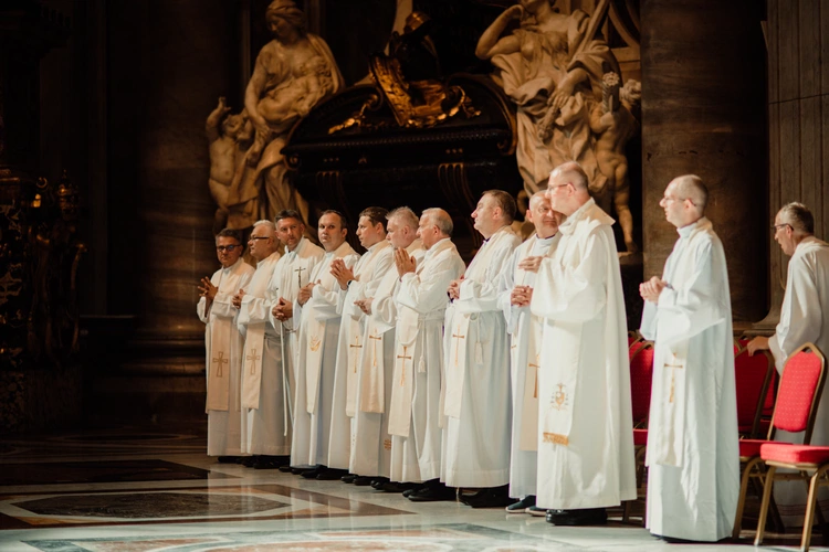 Eucharystia w bazylice św. Piotra