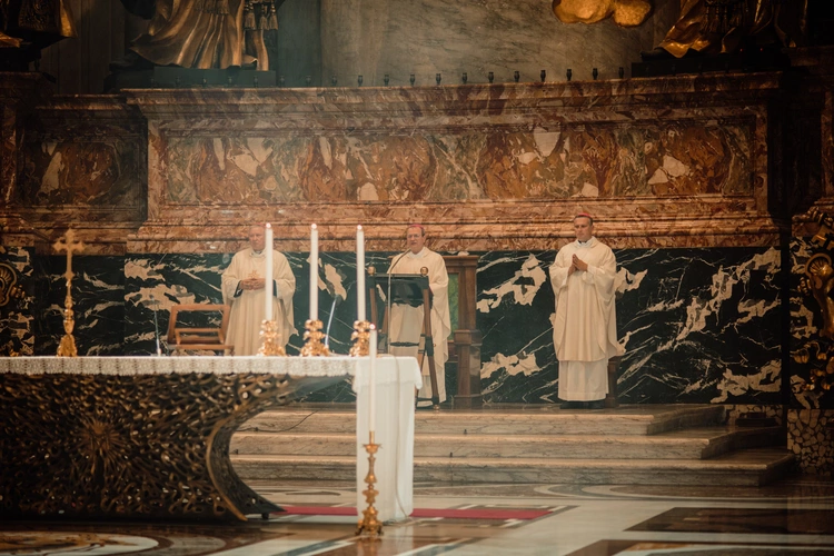 Eucharystia w bazylice św. Piotra