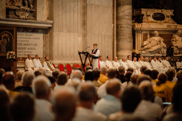 Eucharystia w bazylice św. Piotra