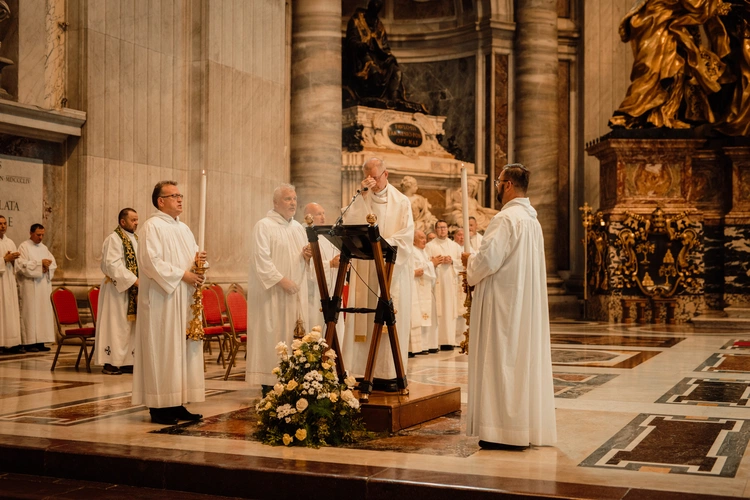 Eucharystia w bazylice św. Piotra
