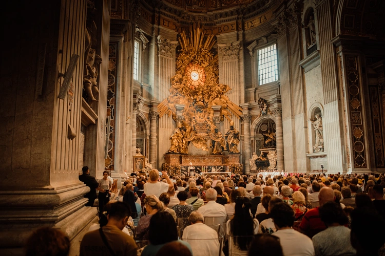 Eucharystia w bazylice św. Piotra
