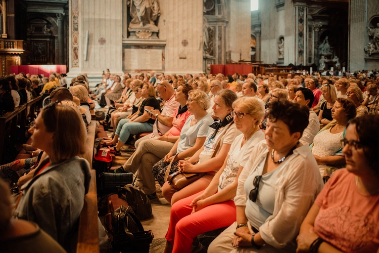 Eucharystia w bazylice św. Piotra