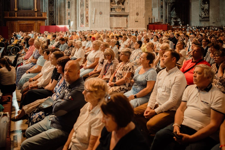 Eucharystia w bazylice św. Piotra