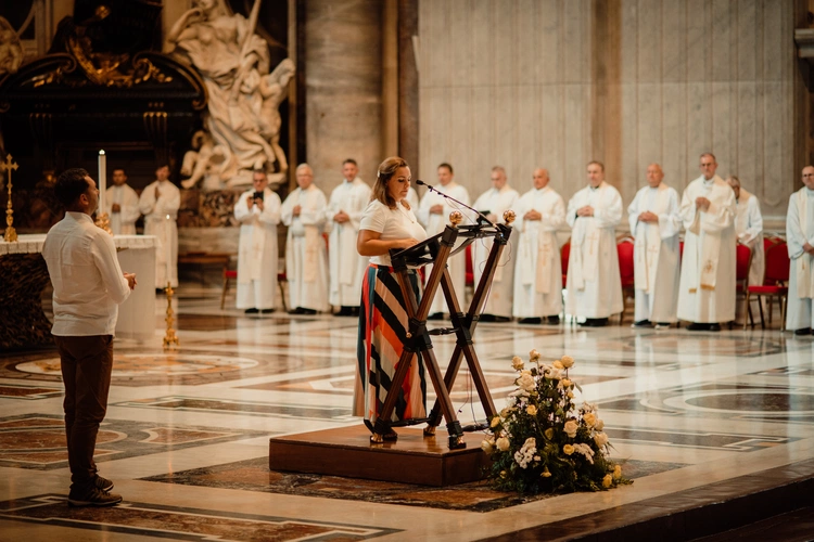 Eucharystia w bazylice św. Piotra