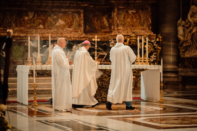 Eucharystia w bazylice św. Piotra