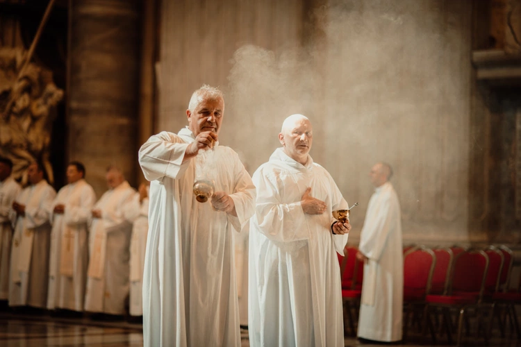 Eucharystia w bazylice św. Piotra