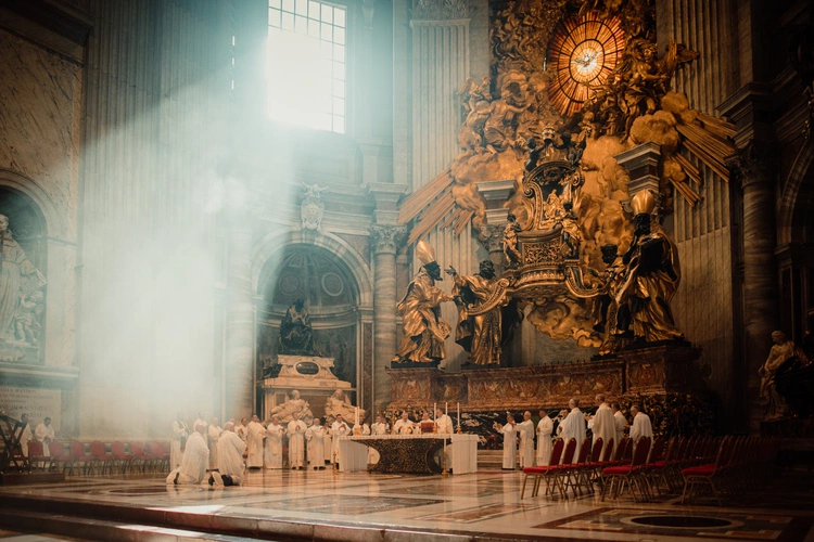 Eucharystia w bazylice św. Piotra