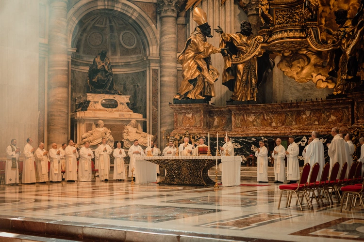Eucharystia w bazylice św. Piotra