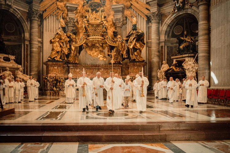 Eucharystia w bazylice św. Piotra