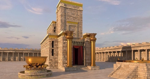 Świątynia Salomona Zbudowana przez króla Salomona w Jerozolimie w latach 966–959 przed Chr., zniszczona przez babilońskiego króla Nabuchodonozora II w 587 r. przed Chr.