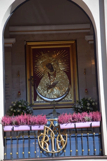 Pielgrzymka zbrojeniówki do MB Ostrobramskiej w Skarżysku-Kamiennej