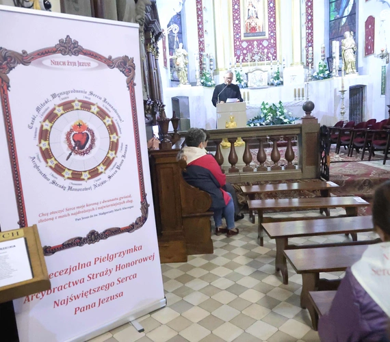 Pielgrzymka Straży Honorowej do Limanowej