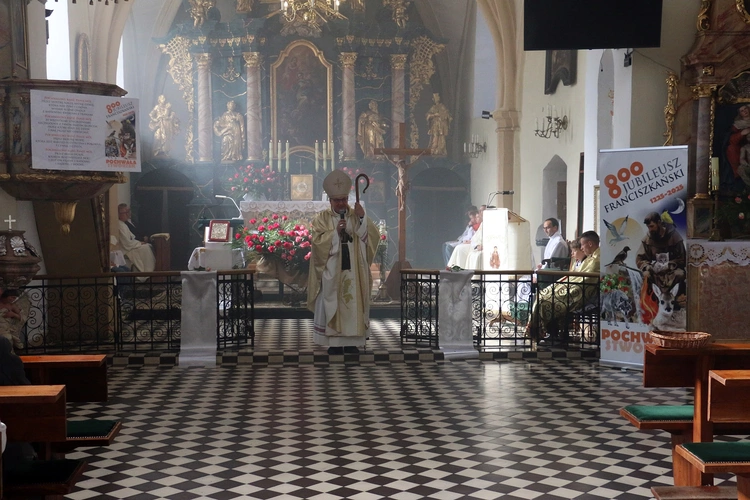 800 lat "Pieśni Słonecznej" w sanktuarium św. Franciszka w Jutrzynie (odpust)