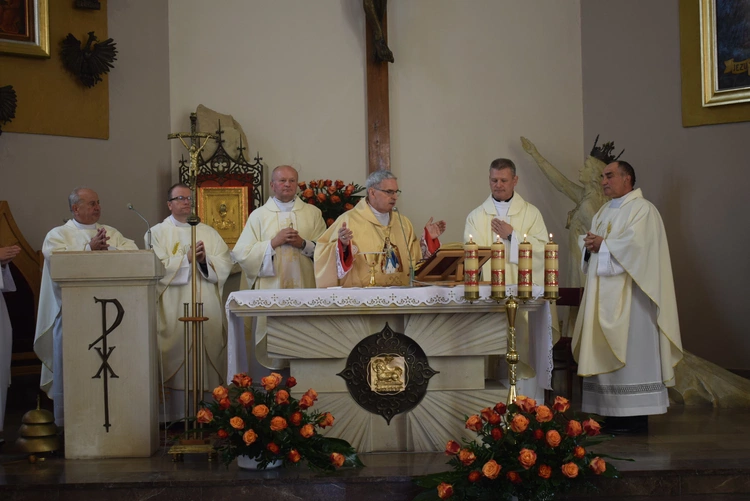 Poświęcenie kościoła w Cyganach