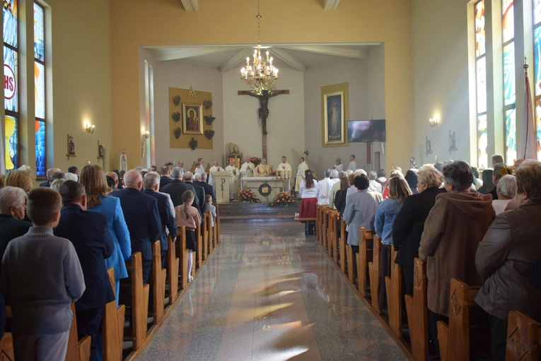 Poświęcenie kościoła w Cyganach