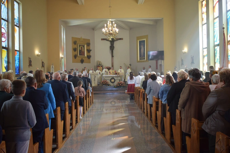 Poświęcenie kościoła w Cyganach