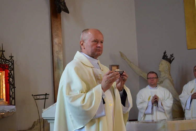 Poświęcenie kościoła w Cyganach