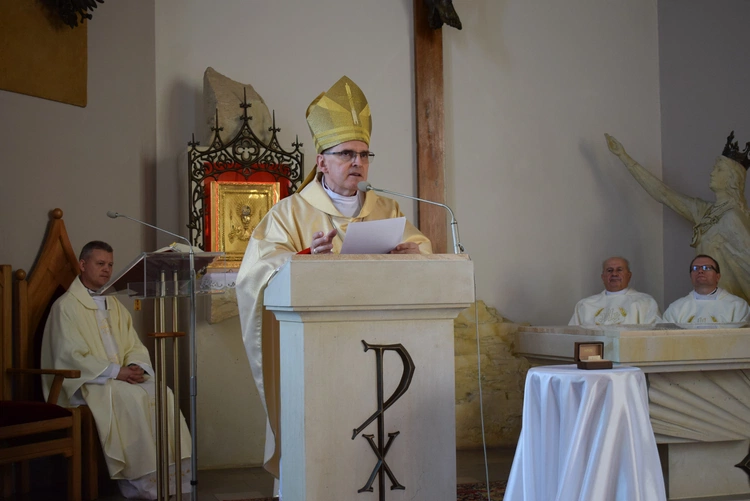 Poświęcenie kościoła w Cyganach