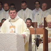 Eucharystii przewodniczył bp Grzegorz Olszowski, a homilię wygłosił o. Łukasz Wiśniewski OP.