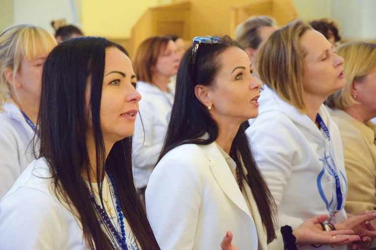 Modlitwa uczestniczek  do Ducha Świętego. 