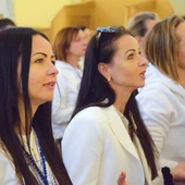 Modlitwa uczestniczek  do Ducha Świętego. 