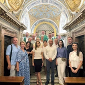 Uczestnicy pielgrzymki w Wiecznym Mieście.