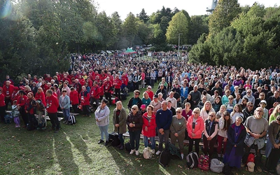 Wędrówka zakończyła się wspólną Eucharystią.