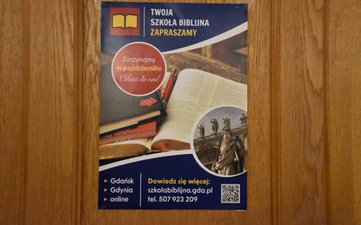 Wykład inaguracyjny w Szkole Biblijnej AG