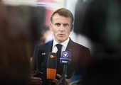 Prezydent Emmanuel Macron 