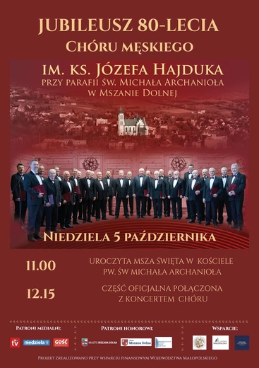 Mszana Dolna. Chóralny jubileusz