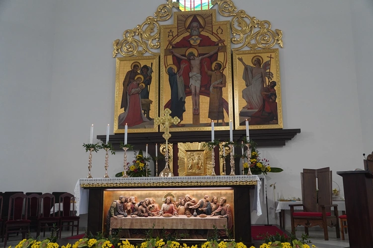 Powięcenie kościoła pw. św. Faustyny w Górze