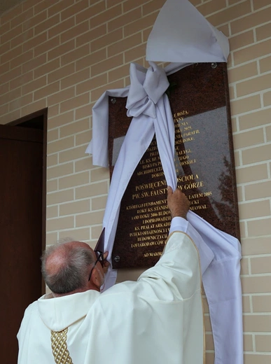 Powięcenie kościoła pw. św. Faustyny w Górze