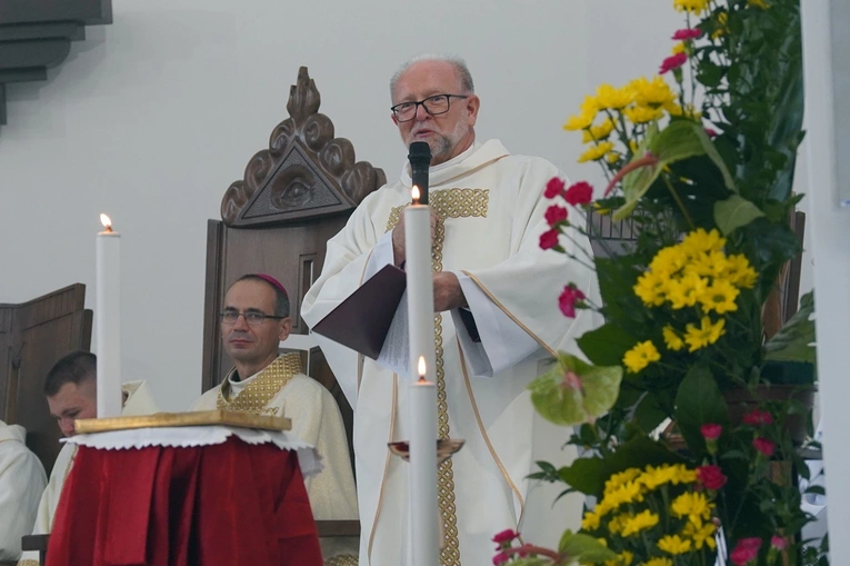 Powięcenie kościoła pw. św. Faustyny w Górze