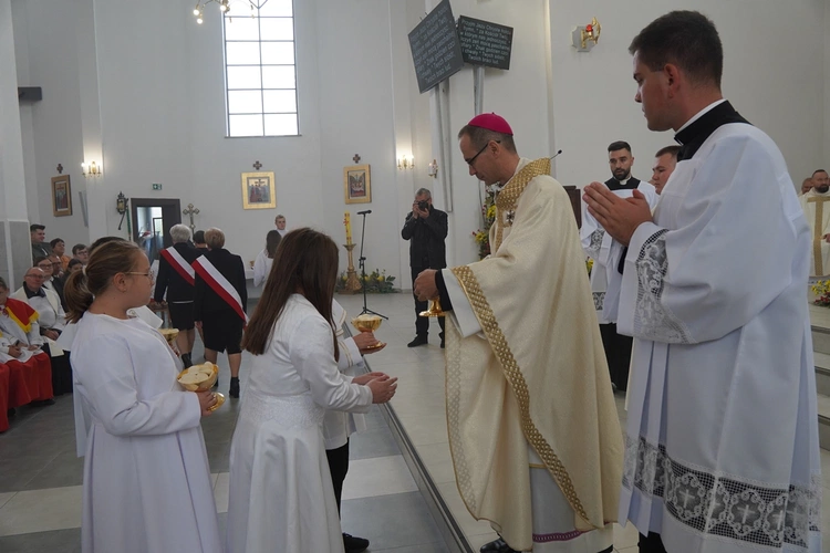 Powięcenie kościoła pw. św. Faustyny w Górze