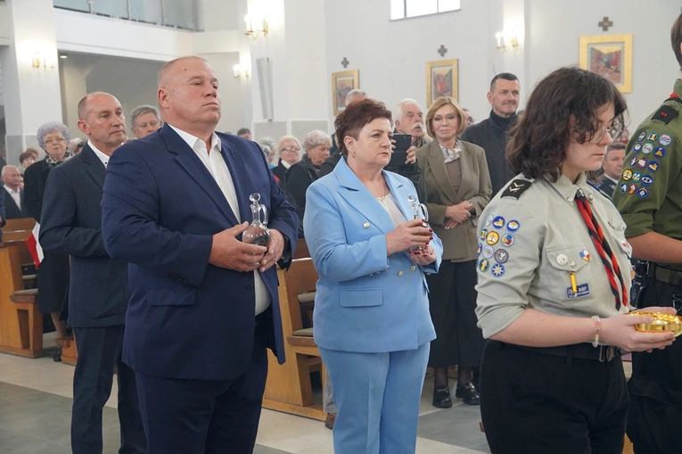 Powięcenie kościoła pw. św. Faustyny w Górze