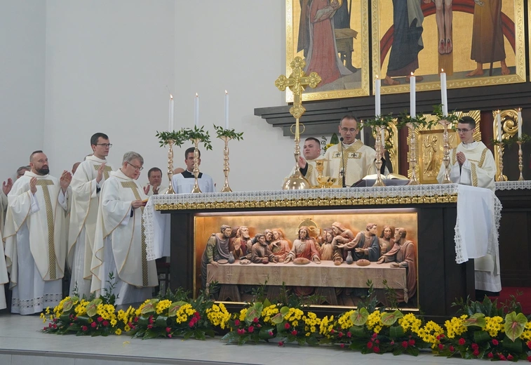Powięcenie kościoła pw. św. Faustyny w Górze