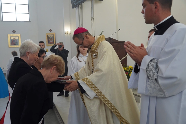 Powięcenie kościoła pw. św. Faustyny w Górze